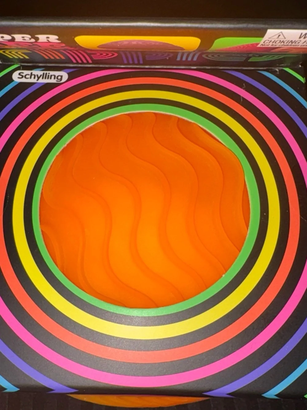 Schylling Super Nee Doh Ripples - Bright Orange